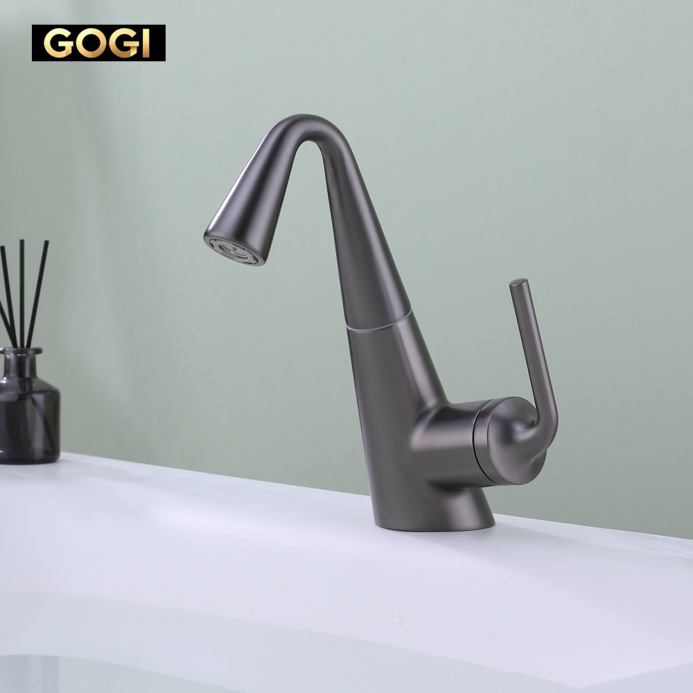 GOGI Gunmetal Gray Solid Brass - огляд і ціна Basin Mixer Cartridge