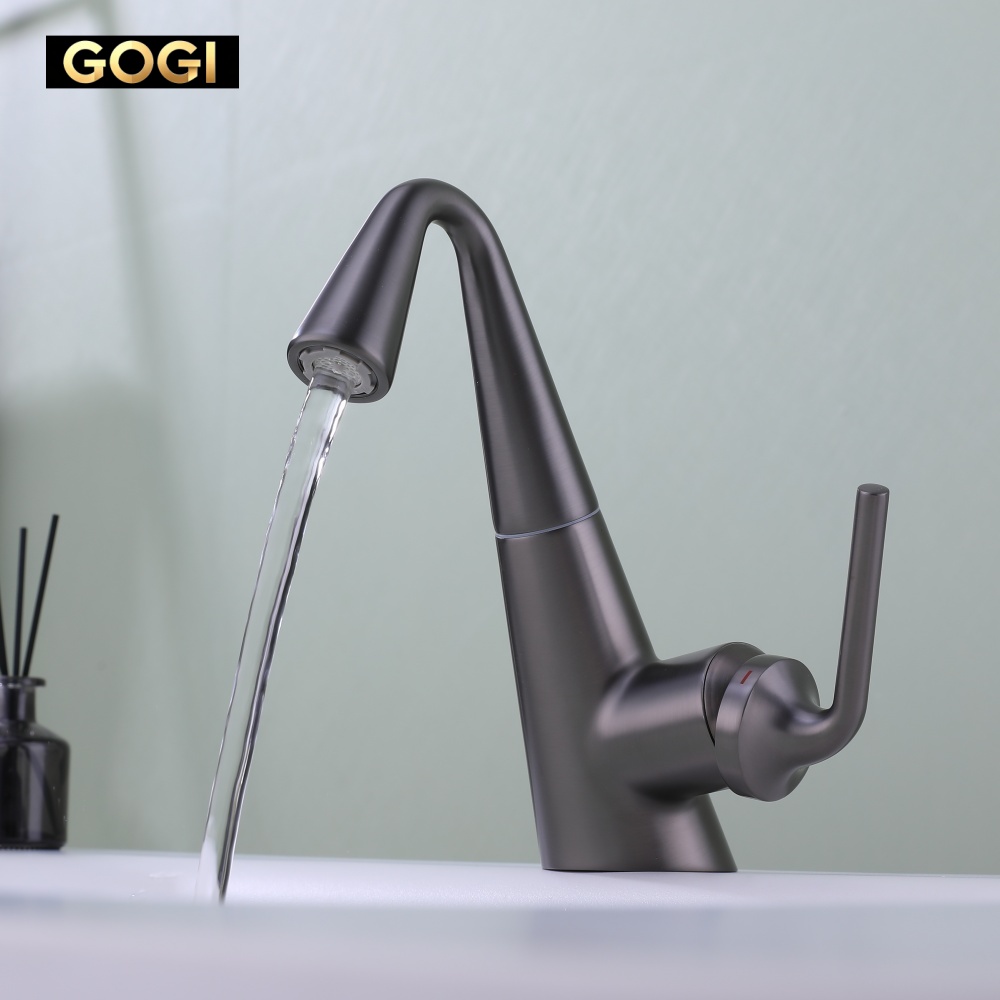 GOGI Gunmetal Gray Solid Brass - огляд і ціна Basin Mixer Cartridge
