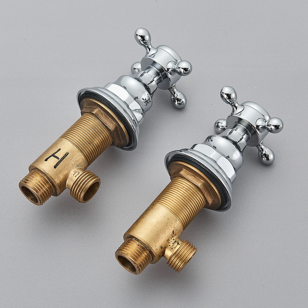2pc Bath Faucet Switch Handles - огляд і ціна Basin Mixer Cartridge