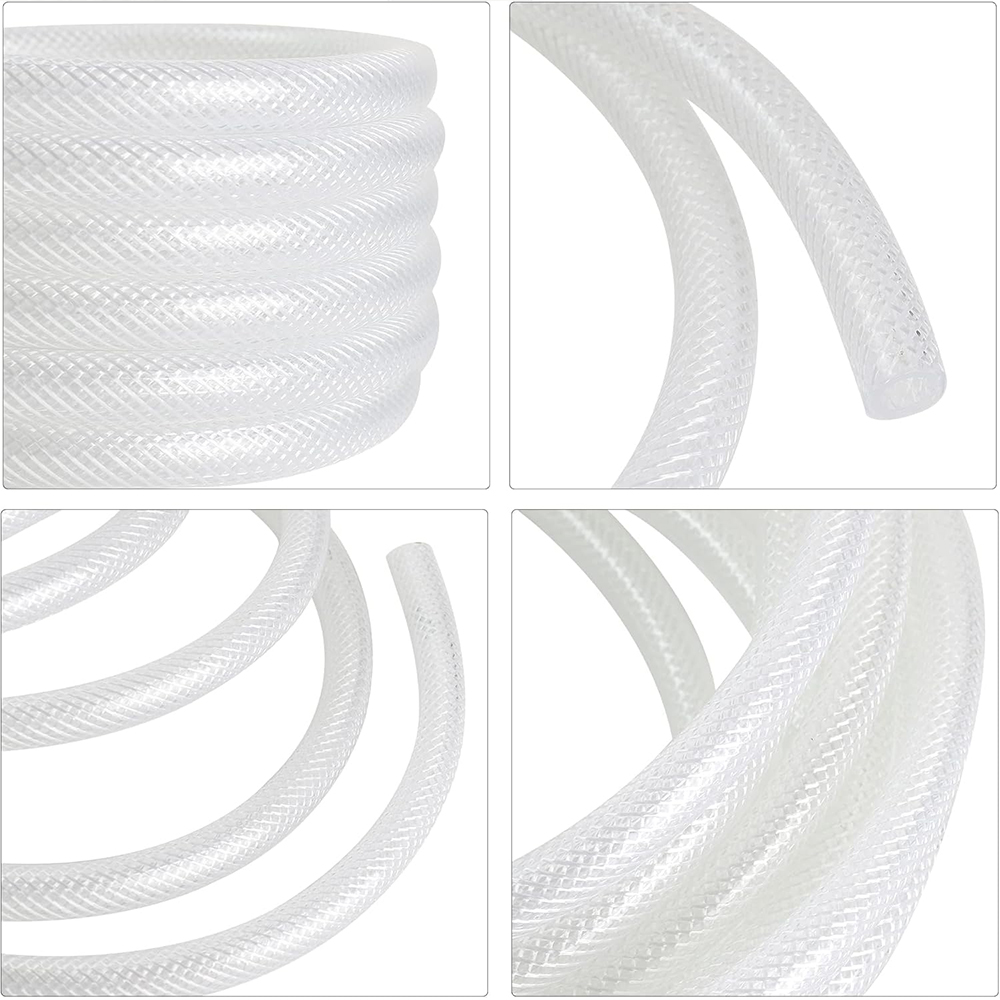 1M Braided Clear Flexible PVC  - огляд і ціна Flexible Hose Braided