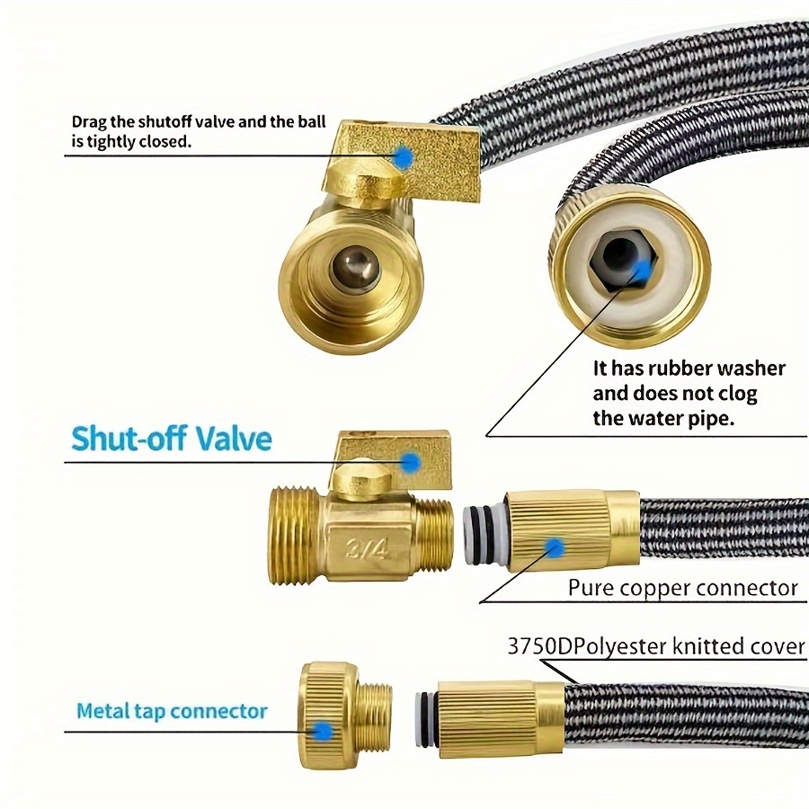 High Quality Expandable Garden - огляд і ціна Flexible Hose Braided