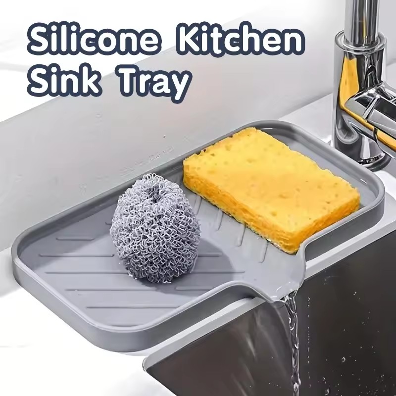 Silicone Faucet Pad Sink Tray  - огляд і ціна Silicone Tap Washer