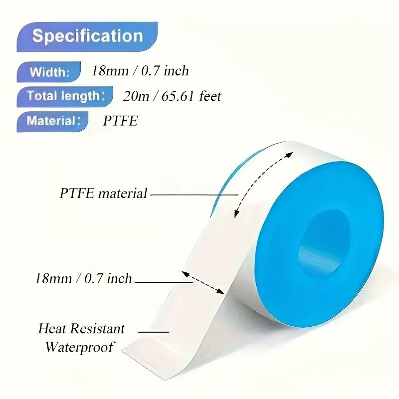 2/5 Pcs 17mm X 20M Faucet Seal - огляд і ціна Ptfe Tape Thread
